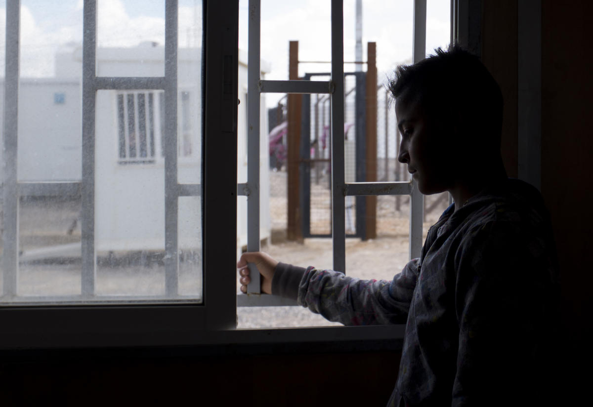 Fifteen-year-old Samir* has been waiting for four months in Jordan’s Azraq refugee camp to be reunited with his family.