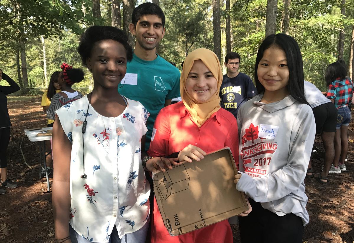 The first field trip of the school year was a great success, thanks to partners at Georgia Tech and Georgia Sierra Club. The first field trip of the school year was a great success, thanks to partners at Georgia Tech and Georgia Sierra Club.