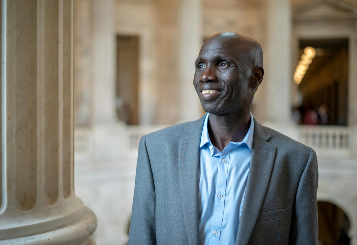 Timothy Ogatu South Sudanese refugee