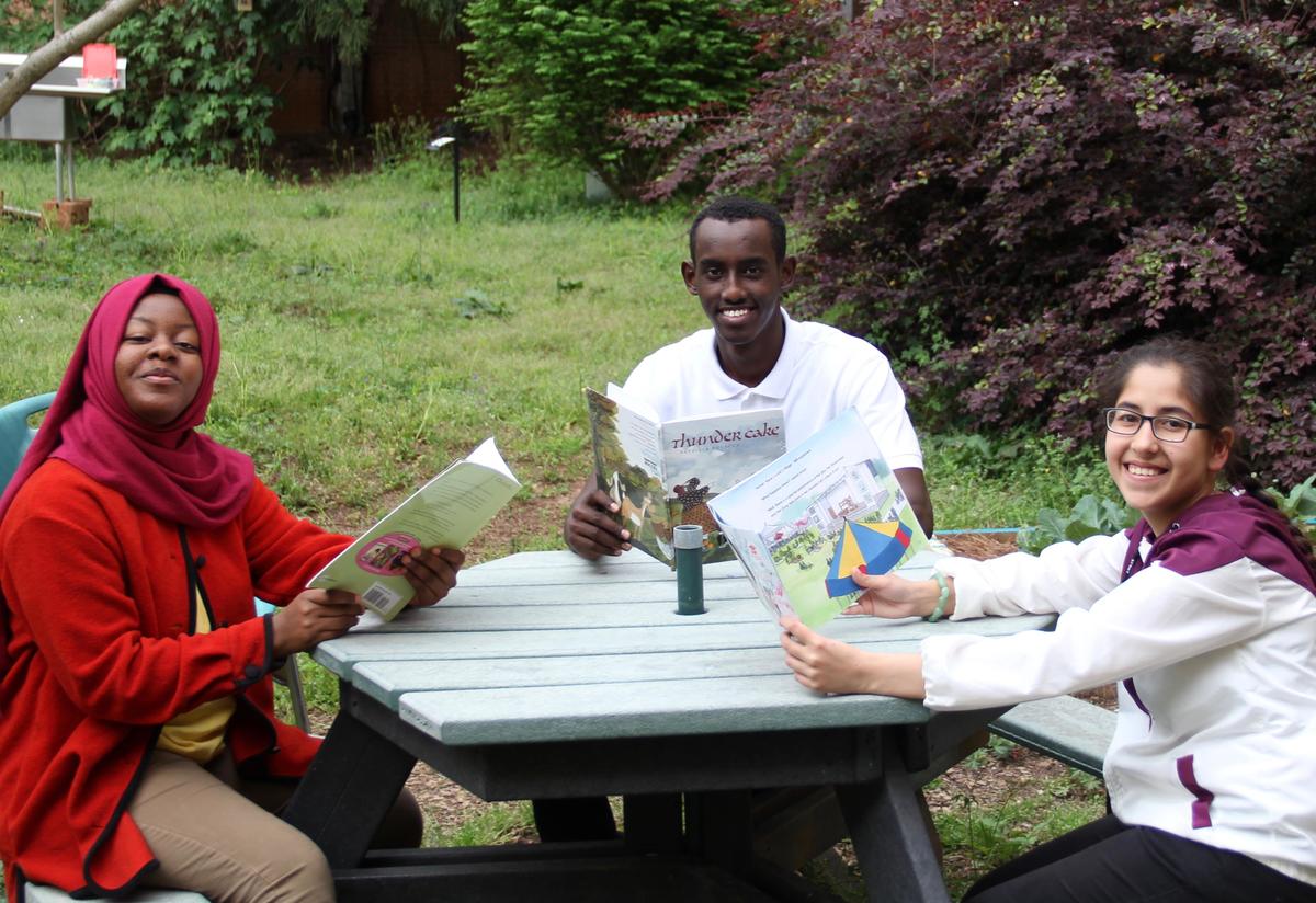 2019 Spring Semester 'Super Readers', Rukaiya, Abdimalik and Ayat. 2019 Spring Semester 'Super Readers', Rukaiya, Abdimalik and Ayat.
