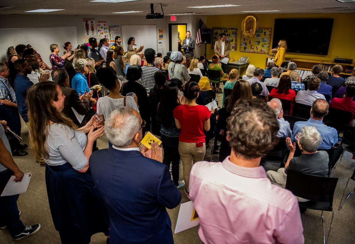 More than 200 community members gathered to celebrate the IRC in Atlanta's 40th Anniversary. 