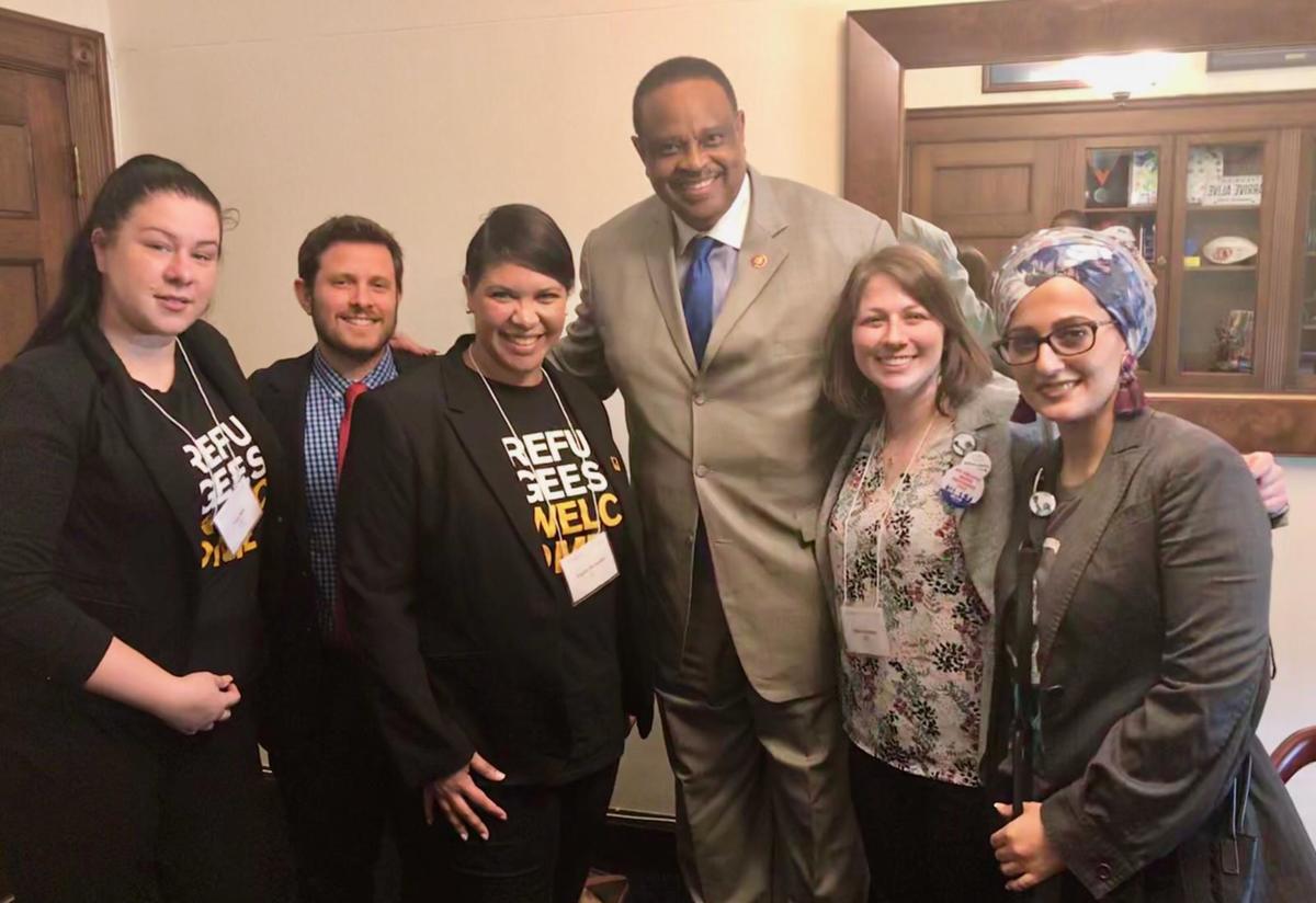 The group also met with Representative Al Lawson while in DC. 
