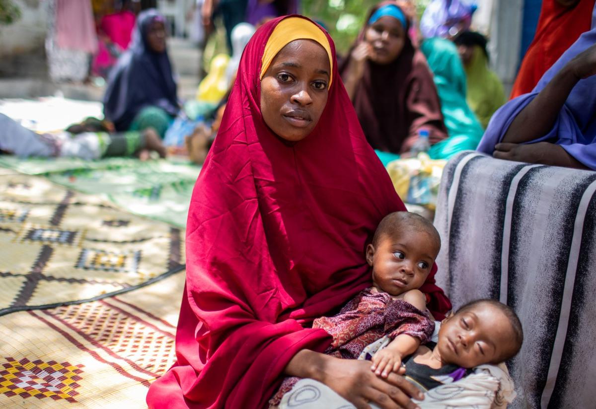 Aisho Abukar Ali, a farmer and mother in Somalia Aisho Abukar Ali, a farmer and mother in Somalia