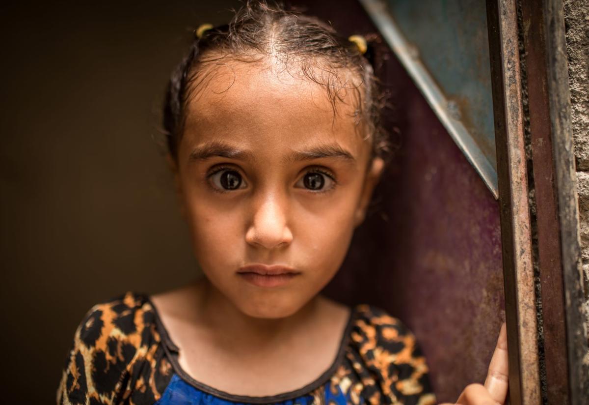 Dima, a young girl in Yemen
