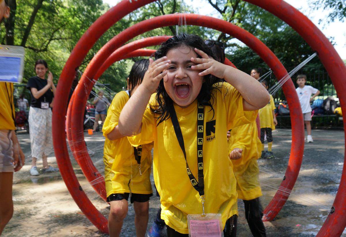 children playing in the park children playing in the park