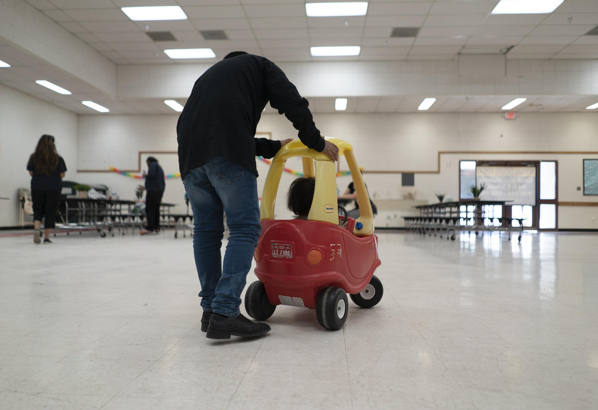 Asylum seeking family from Mexico in Phoenix. Arizona Asylum seeking family from Mexico in Phoenix. Arizona