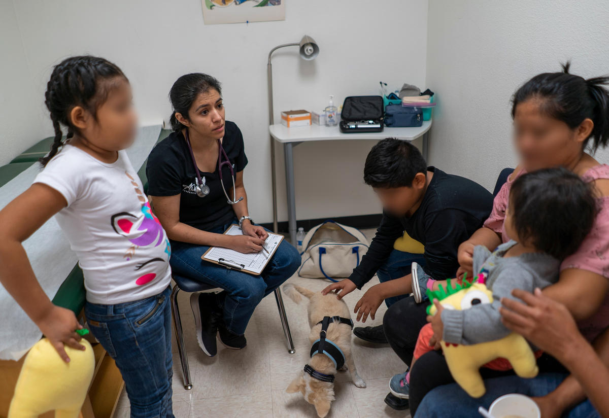 Asylum seeking family from Mexico in Phoenix. Arizona Asylum seeking family from Mexico in Phoenix. Arizona