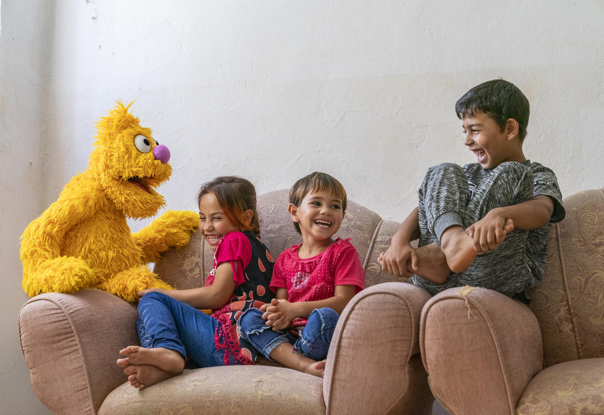 Sesame Street And The Irc Are Helping Refugee Children Overcome