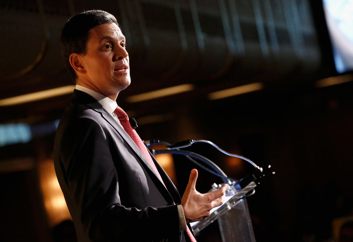 David Miliband David Miliband at the International Rescue Committee’s 2015 Freedom Award dinner