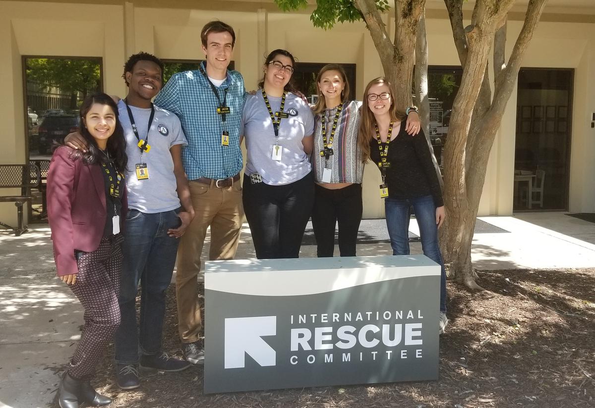 Some of our wonderful AmeriCorps Members, from left to right: Mimi, Joseph, Jacob, Emma, Talya and Caitlin. Some of our wonderful AmeriCorps Members, from left to right: Mimi, Joseph, Jacob, Emma, Talya and Caitlin.