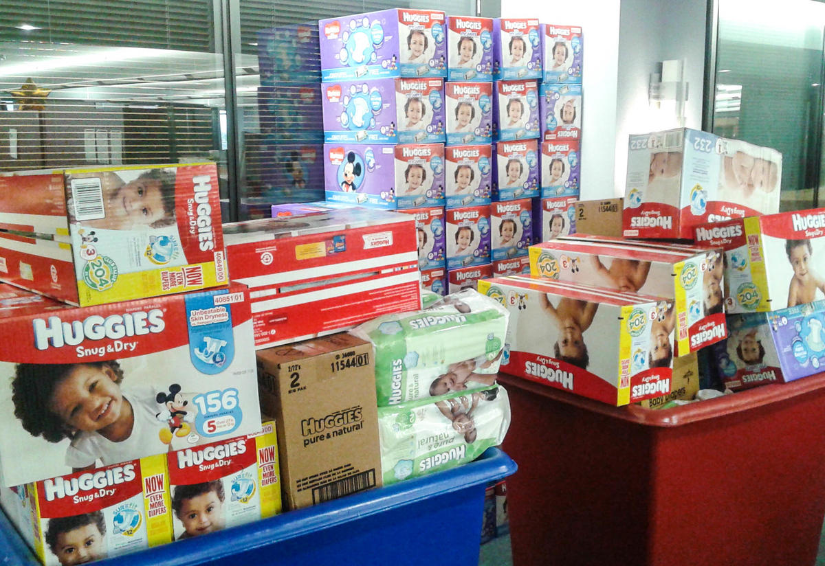 diaper donations