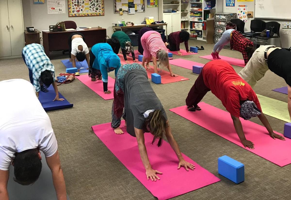 Refugee Students Practice Yoga And Mindfulness At The Irc International Rescue Committee Irc