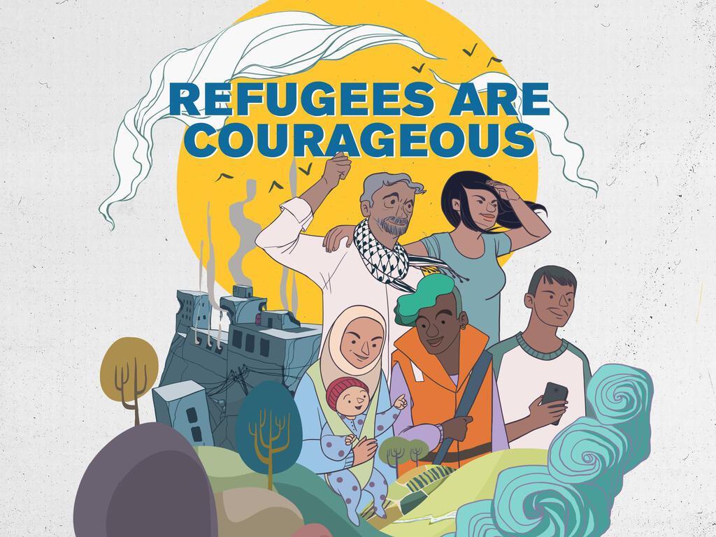 Illustrating courage this World Refugee Day | The IRC in the EU