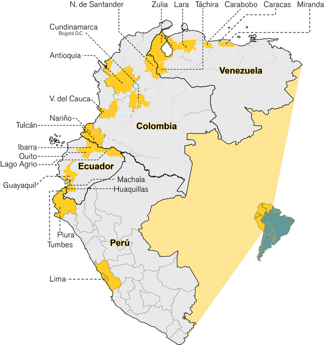 Venezuela Crisis Response Map