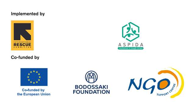 IRC Hellas RAISE EU project partner logos