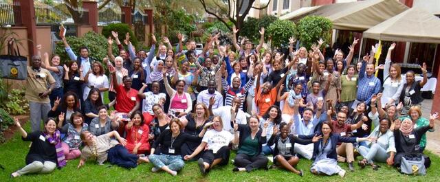 51 International Rescue Committee staff joined together in Nairobi for a Gender Equality Conference.