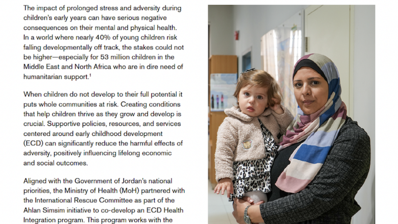 Bridging the Early Childhood Development Gap - ECD Policy Brief (English) - Vimarsana News