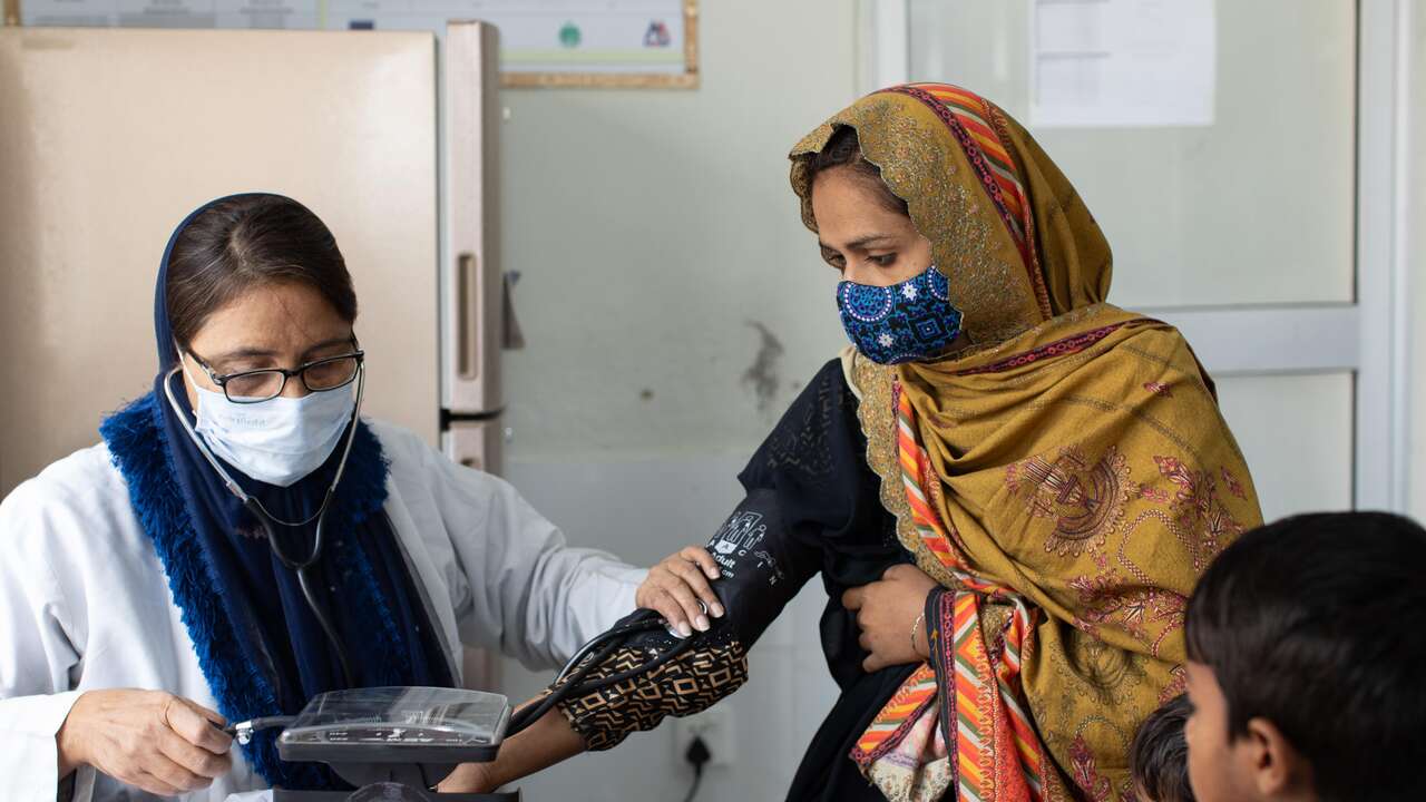 Rehabilitated health facilities in Pakistan focusing on maternal care