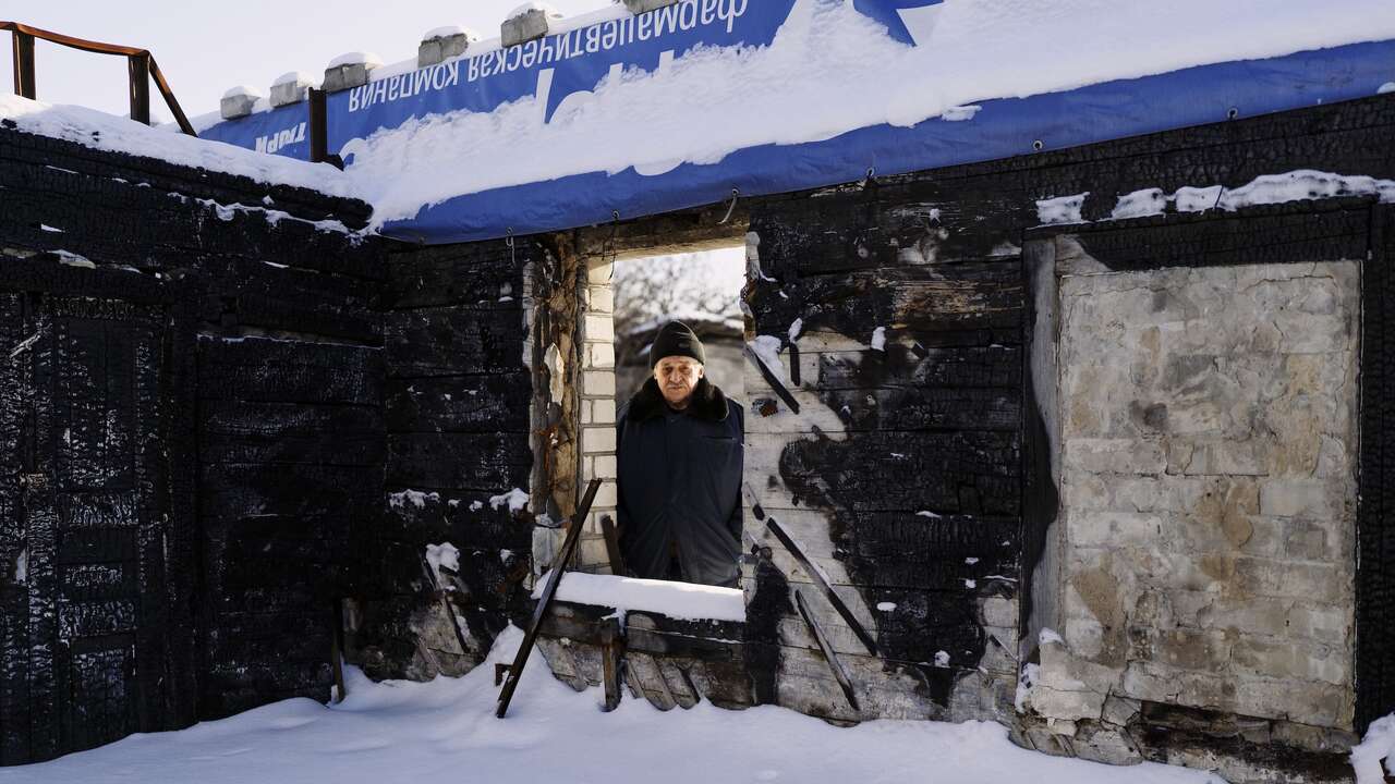 Photos from the frontline: Winter in Ukraine