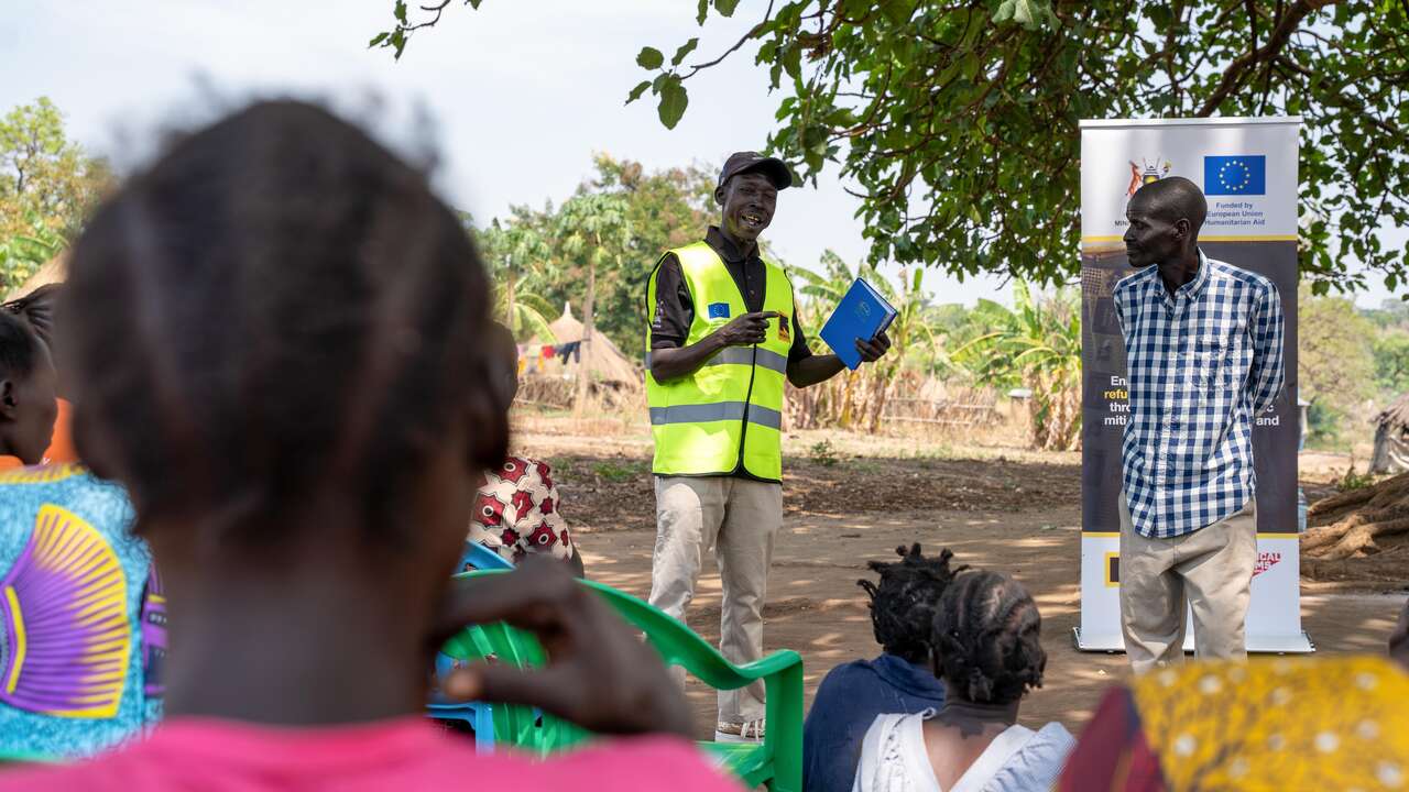 New EU funding helps refugees and host communities in Uganda access safety and health support