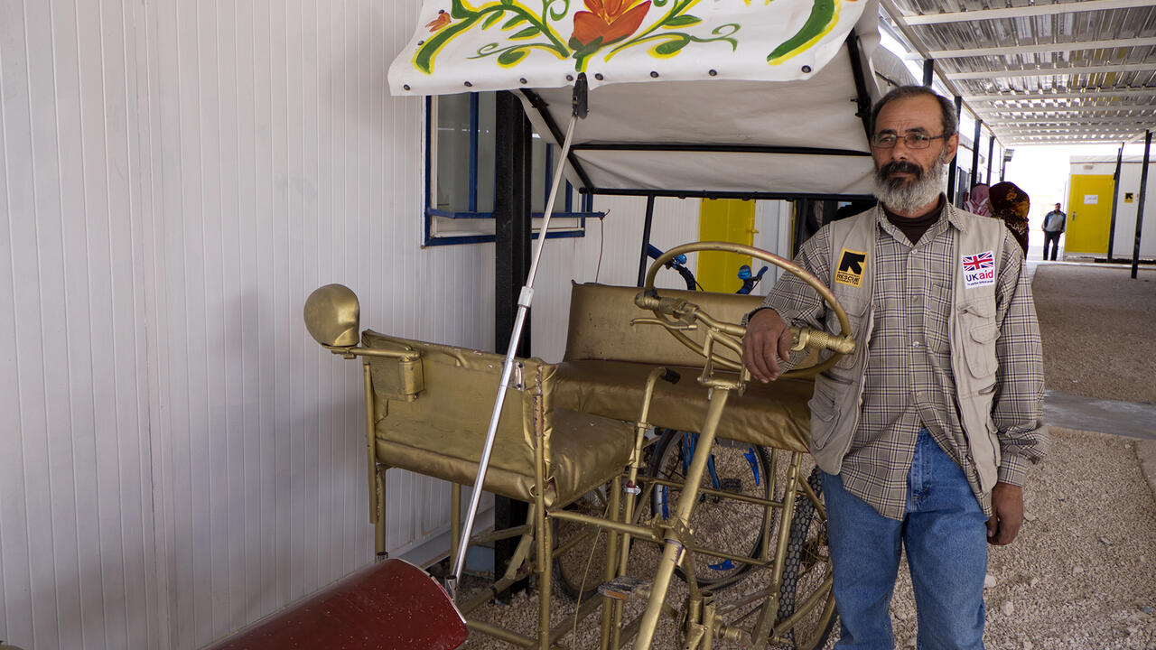 An inventive Syrian refugee devises a new way to get around | The IRC