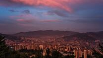 View on Medellín from a mountain