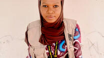 Portrait of IRC healthworker Aishatu Mamman Sakarwa