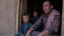 Familj i sitt hem i Afghanistan