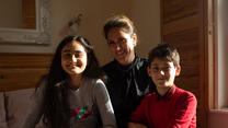 IRC client Zahra and her children