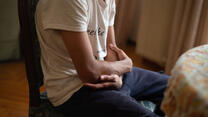 Teenager at a Supported Independent Living unit in Athens