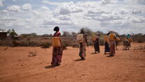 Women walking to collect water in Ethiopia