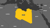 Map highlighting Libya.