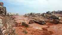 Libya flooding aftermath