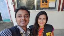 Selfie of Dr Muminul Haque Munna and Dr Ramima Afrin Pinky who work for the IRC in Bangladesh