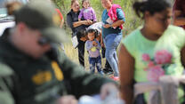 Families seeking asylum at the U.S.-Mexico border are detained