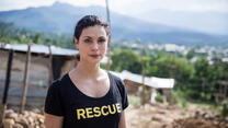 Morena Baccarin in Cucuta, Colombia