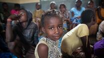 Central African girl at an IRC-run safe space