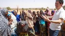  International Rescue Committee president David Miliband visited Nigerian refugees in Niger, where more than 150,000 have found safety after fleeing ongoing violence in their country. 