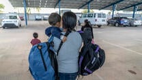 Asylum seeking family from Central America