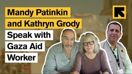 Mandy Patinkin and Kathryn Grody interview Mohammed Mansour, Nutrition Lead for the IRC in Gaza.