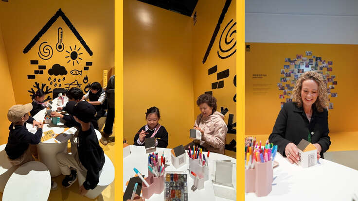 각양각색의 다양한 집들이 만들어졌습니다. 우리는 모두 연령도 성별도 국적도 달랐지만, 전하고 싶은 이야기와 마음은 같았습니다.