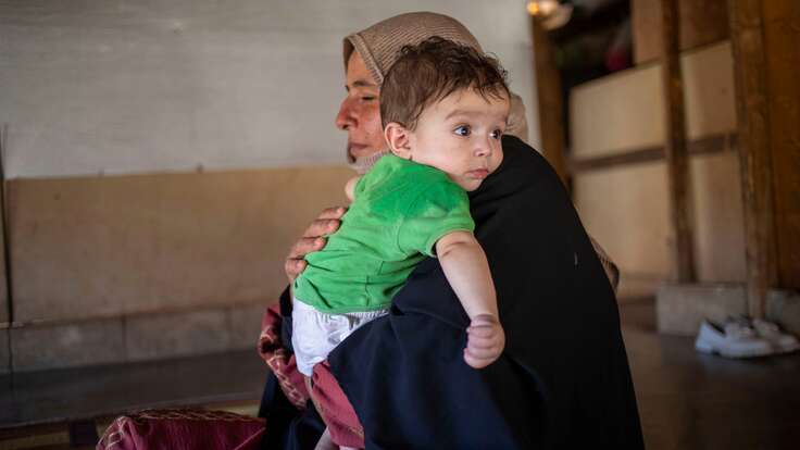 Drei von Halimas Kindern wurden geboren, als die Familie bereits im Zelt lebte.