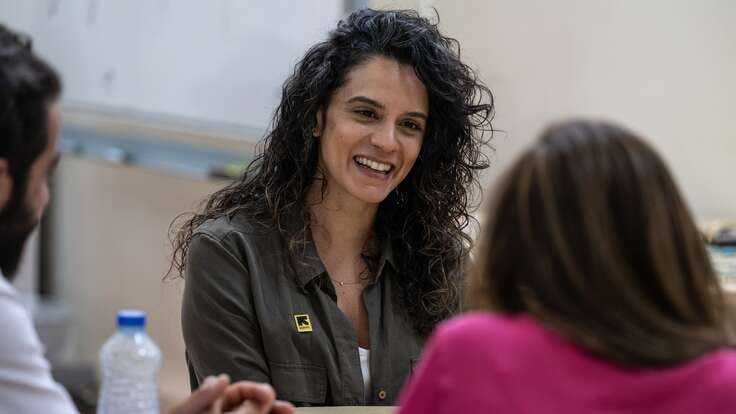 Sepideh Moafi at the IRC