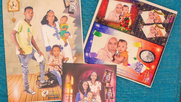 Mulu's old family photos.
