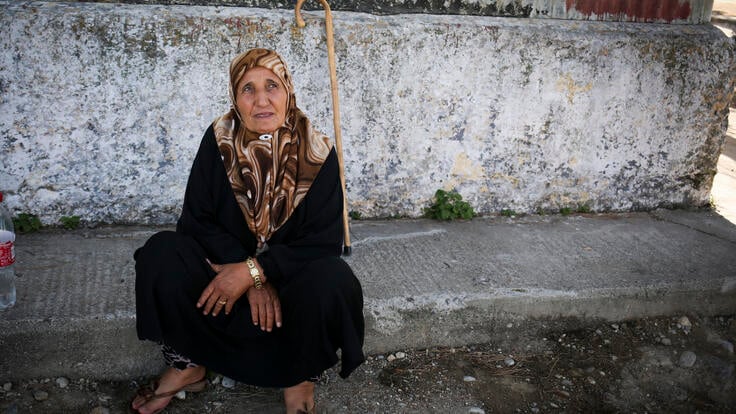 Sixty-year-old Marian* lost her only son to the war in Syria