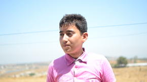 13-year-old Mahmoud in Akkar, Lebanon