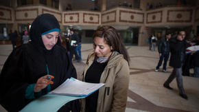 Nour discusses her goals of becoming a lawyer