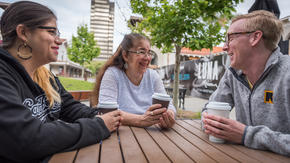 Salvadoran family in San Jose resettled by the IRC
