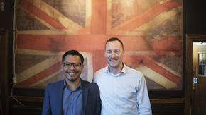 Warren (left) and Darren