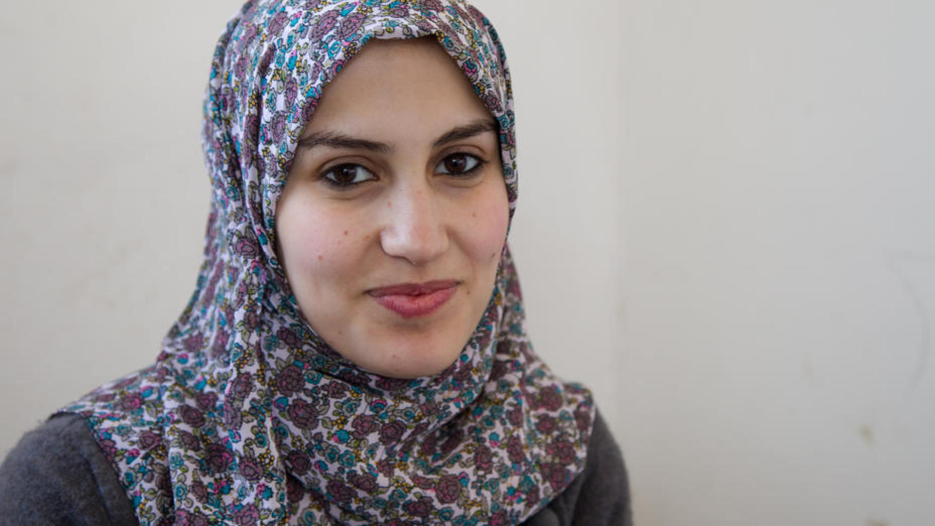 Samah, 23, was eager to start a new life with her family. 